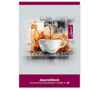 Staufen Bloc de acuarela Lumart- 20 hojas de papel de 300 g/m², bloc de dibujo DIN A4 texturado, para niños y adultos