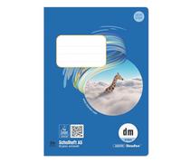 Staufen Cuaderno de ejercicios Style - 10 cuadernos de ejercicios, 16 hojas cada uno, DIN A5, rayado .dm (línea central discontinua con margen), papel de 80 g/m