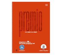 Staufen Green College Pad - DIN A4, linijka 22 (kwadrat 5 mm), 2 bloczki po 80 kartek, 4 otwory, papier makulaturowy 90 g/m²