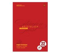 Staufen Style Bloc de notas - DIN A4, 100 hojas de papel de escribir, pautado 22, 70 g/m², a cuadros, Staufenpost