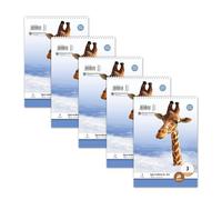 Staufen Style bloc espiralado LIN 3-5 blocs de 40 hojas cada uno, DIN A5, 70 g/m², 14 líneas dobles