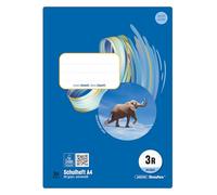 Staufen Style Cuaderno - 10 cuadernos, 16 hojas cada uno, DIN A4, 3R (21 líneas dobles), 80 g/m² papel