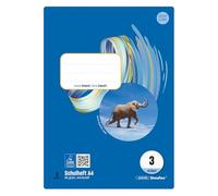 Staufen Style Cuaderno - 10 cuadernos, 16 hojas cada uno, DIN A4, regla tamaño 3 (21 líneas dobles), papel de 80 g/m²