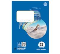 Staufen Style Cuaderno - 10 cuadernos, 16 hojas cada uno, DIN A5, pautado 28 (5 mm cuadriculado con líneas de margen), papel de 80 g/m²