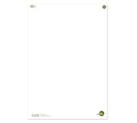 Staufen Style Flip Chart - 68 x 99cm, en blanco, 20 hojas, papel reciclado extra blanco 80g/m², 5 piezas
