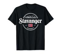 Stavanger Noruega Ciudad Viajes Paisaje Iconico Camiseta