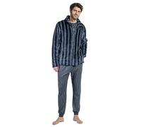 STAY AT HOME Bata Manga Larga Calentita Italic para Hombre