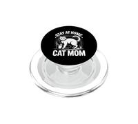 Stay At Home Cat Mom PopSockets PopGrip para MagSafe
