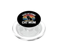 Stay At Home Cat Mom PopSockets PopGrip para MagSafe