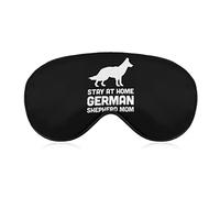 Stay at Homean Shepherd Mom Sleep Eye Mask Cute Blindfold Eye Covers Eyeshade para Mujeres Hombres Regalos