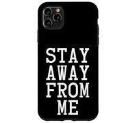 Stay Away from Me, Social Distancing Carcasa para iPhone 11 Pro MAX