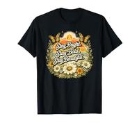 Stay Bright Stay Bold Stay Beautiful Vintage Retro Cita Camiseta
