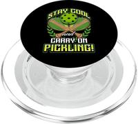 Stay Cool and Carry-On Pickling! Pickleball PopSockets PopGrip para MagSafe