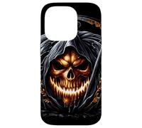 Stay Creepy Halloween Skull Graphic For Men Black Pumpkin Carcasa para iPhone 14 Pro