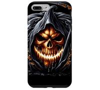Stay Creepy Halloween Skull Graphic For Men Black Pumpkin Carcasa para iPhone 7 Plus/8 Plus