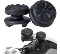 STAY GENT Joystick Thumbstick Grips para PS5 Joystick PS4 Joystick, Objetivo Asistir Silicona Tapa para PS5 Mando Ayuda con Control, Reducir Pulgarcito Fatiga para PS5 Controller Accesorios Negro 2Pcs