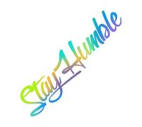 Stay Humble Car Decal - Stay Humble Car Window Sticker, Stayy Humblee Windshield Sticker, Auto Front Rear Window Decal - Free To Cut Cars Door Decals Waterproof For Truck Motorcycle