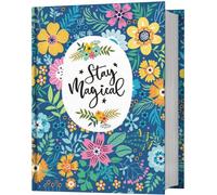 Stay Magical - Planificador diario sin fecha y diario de gratitud | Programa tu día, logra objetivos, gestiona la lista de tareas | Rastreador de hábitos | 12 meses, 232 páginas + calcomanías gratis