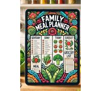 Stay Organized and Save Time with This Handy Family Meal Planner
