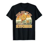 Stay out of My Kitchen Pickleball Graphic Pickle Retro Camiseta