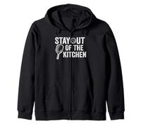 Stay out of The Kitchen Funny Pickleball Saying Sudadera con Capucha