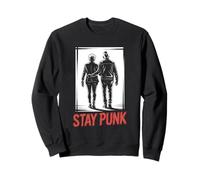 Stay Punk Envejecimiento Pareja Punk Rock Festival Alternativa Sudadera