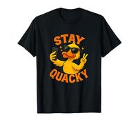 Stay Quacky Funny Duck Tomando Selfie Cool Meme Humor Regalos Camiseta