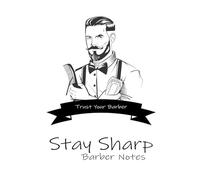 Stay Sharp - Barber Notes: Lined Journal for Client Notes, Haircut Ideas, and Barbershop Planning