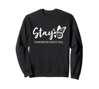 Stay Tomorrow Necesita Apoyo para la Salud Mental con Punto y Coma Sudadera
