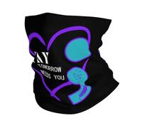 Stay Tomorrow Te Necesita Prevención del Suicidio Unisex Bandana Suave Pasamontañas Multifuncional Snood para Deportes Senderismo Ciclismo Invierno