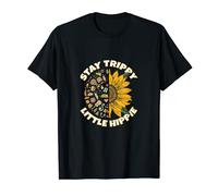 Stay Trippy Little Hippie Peace Girasol Hippy Regalo Camiseta