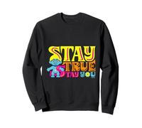 Stay True Stay You Trolls Vibrante Diversión Sudadera