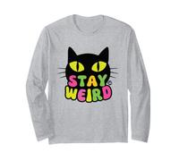 Stay Weird Black Cat Manga Larga
