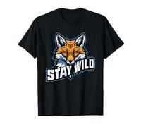 Stay Wild - Diseño de Naturaleza y Aventura para espíritu Libre Camiseta