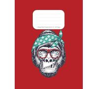 Stay Wild: Gorilla Vibes College Ruled Notebook - 120 Pages, 8.5 x 11 Stylish Lined Journal for Notes, Ideas & Everyday Cool