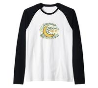 Stay Wild Moonchild Moon Child Camiseta Manga Raglan