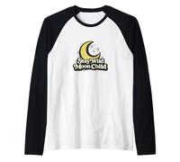 Stay Wild Moonchild Moon Child Camiseta Manga Raglan