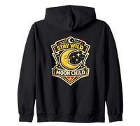 Stay Wild Moonchild Moon Child Sudadera con Capucha