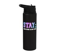 Stay Your Story Is Not Over Suicide Awareness Stainless Steel Insulated Water Bottle