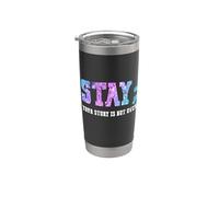Stay Your Story Is Not Over Suicide Awareness Vaso térmico de acero inoxidable de doble pared