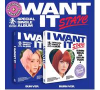 STAYC - I WANT IT (Special Single Album) + Limited MAKESTAR Photocard* - Random (I WANT IT), With Makestar POB