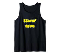 Stayin' Alive Vintage de los 70 Camiseta sin Mangas