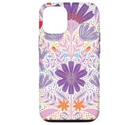 Stays Wild, Flower Child in Full Blooms Graphic Illustration Carcasa para iPhone 12/12 Pro
