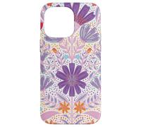 Stays Wild, Flower Child in Full Blooms Graphic Illustration Carcasa para iPhone 14 Pro Max