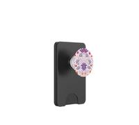 Stays Wild, Flower Child in Full Blooms Graphic Illustration PopSockets PopWallet para MagSafe