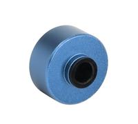 STBQHG Botón redondo de metal para teclado mecánico F75 IK75, botón de metal, control preciso y control de brillo, fácil instalación
