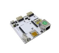STBQHG Placa de interfaces CM4 multifunción con 2 puertos USB compatibles con HDMI y conexión Gigabit