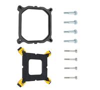 STBQHG Soporte de ventilador de refrigeración de CPU, placa trasera, soporte de montaje para placas base 1700 1200 115x 2011 1366 modelos