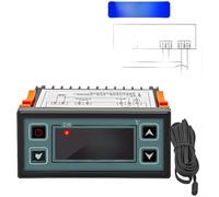 STC-200 Regulador de temperatura digital Calefacción Refrigeración | Calefacción/refrigeración, cambio manual, regulación de diferencia, retardo del compresor ajustable