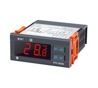 STC 9200 Termostato electrónico, controlador de ventilador de descongelación de refrigeración, gestión de almacenamiento en frío, funcionamiento del congelador, medición de temperatura